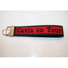 Schlüssel-Anhänger / Cavia on Tour/ Rot