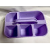 Beauty Case für den Stall – Ordnung für Meerschweinchen-Zubehör (lila)
