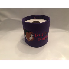 Klopapier Banderole - WC Papier Schutz (Lila-Pups-Papier)