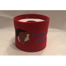 Klopapier Banderole - WC Papier Schutz (Rot-Pups-Papier)