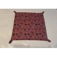 Hängematte (40x40) Sterne rosa
