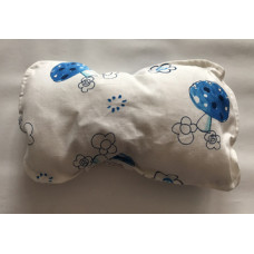 XL Baldriankissen Kuschel-Kitty (Pilze Blau)