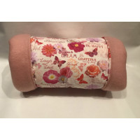 Kuschelrolle (Blumen Rosa)