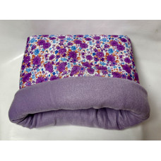 Kuschelsack XL (Blumen lila)