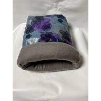 Kuschelsack (Blumen lila)