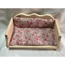 Sofa Auflage (Blumen/rosa)